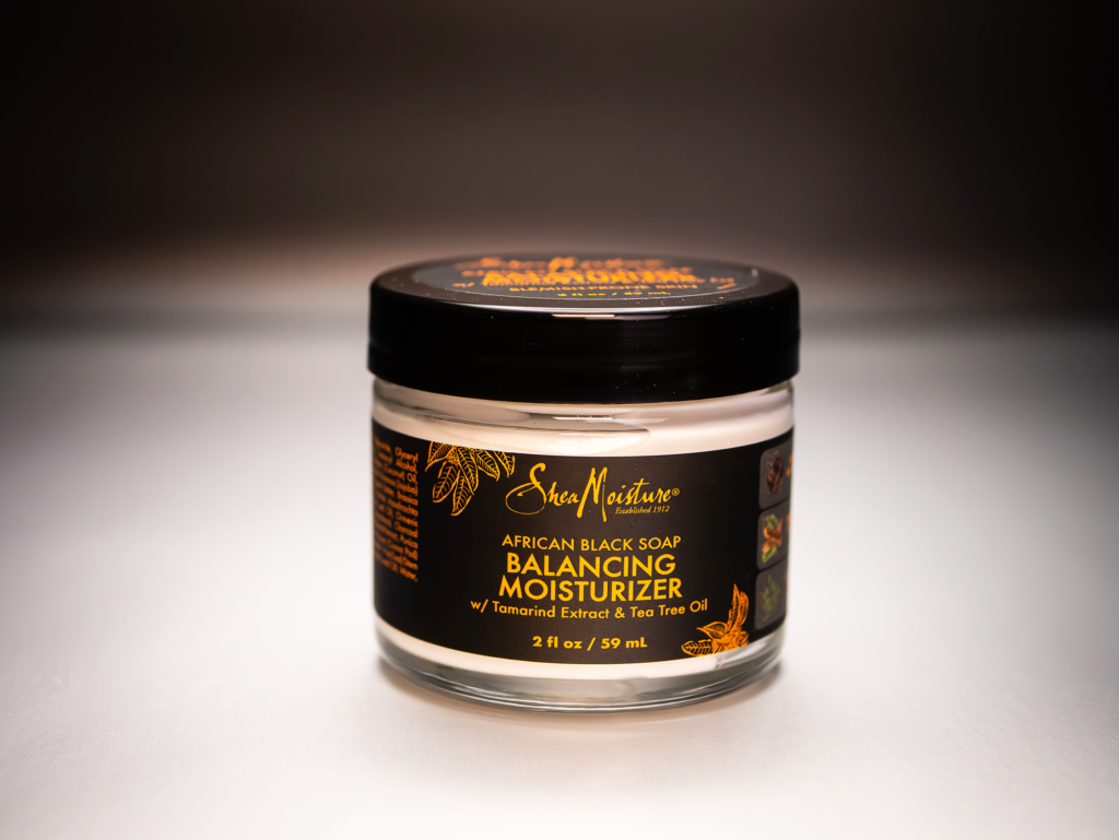 SheaMoisture Balancing Moisturizer for Dry Skin African Black Soap with Shea Butter Face Moisturizer for Black Skin